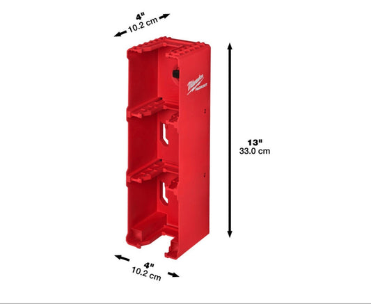 Milwaukee PACKOUT M18 4  Battery Holder Part Of The Pack Out Storage Range