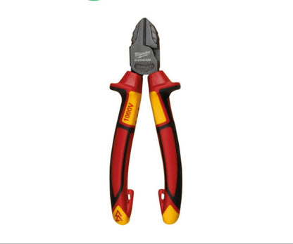 Milwaukee VDE Diagonal Cutter 160mm Insulated Cable Snips Cable Cutter