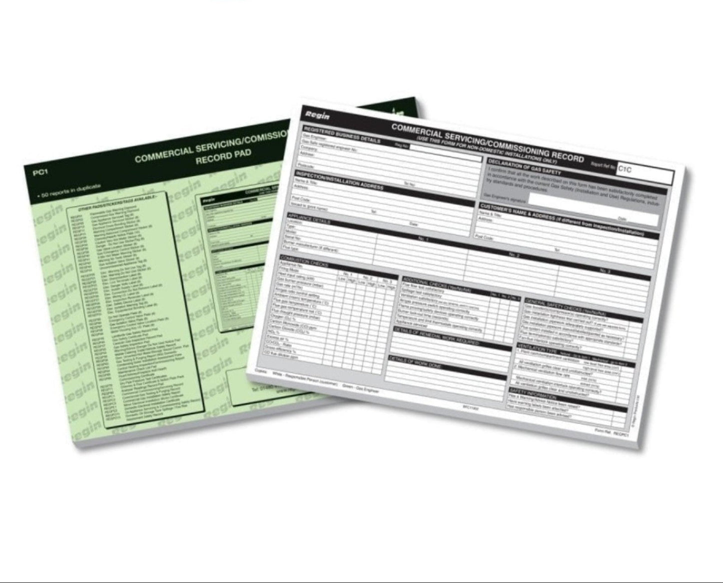 Regin Commercial Servicing & Commissioning Pad