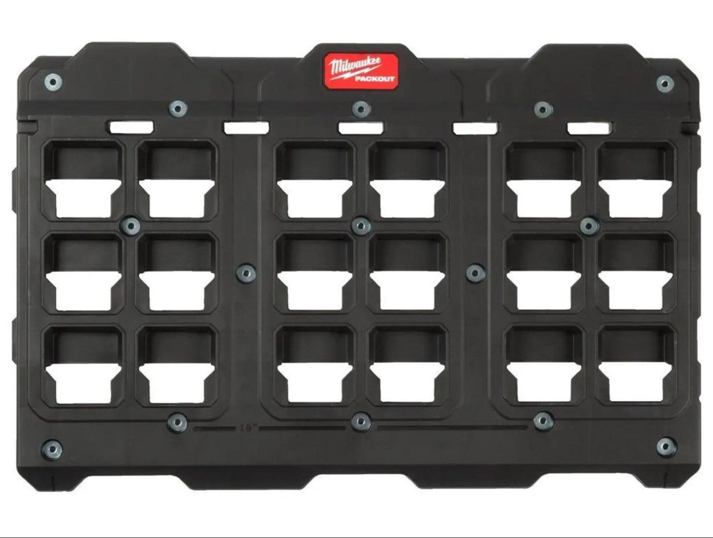 Milwaukee PACKOUT™ Mounting Plate for Stationary Modular Storage 25 x 762 x 508