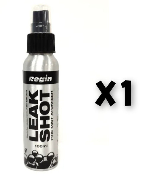 Regin REGL15 Gas leak Shot Atomiser Spray 100ml Pack's Of  1 - 2 - 3 - 4 - 5