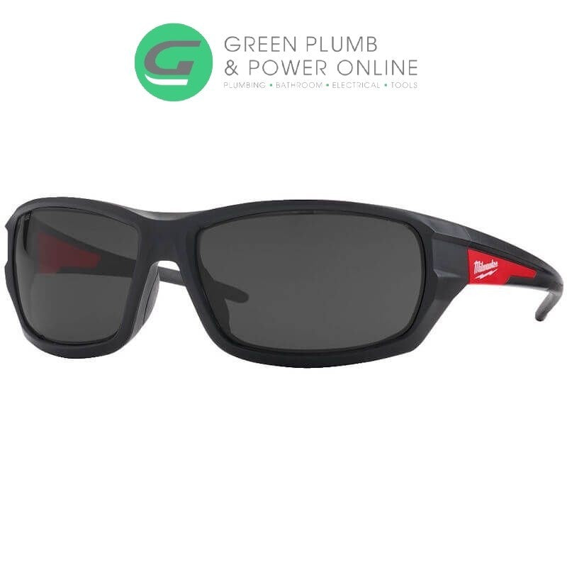 Milwaukee  Tinted Performance Safety Glasses Eye Protection PPE Sun Glasses