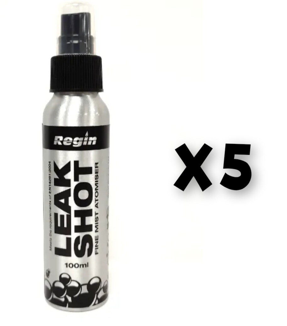 Regin REGL15 Gas leak Shot Atomiser Spray 100ml Pack's Of  1 - 2 - 3 - 4 - 5
