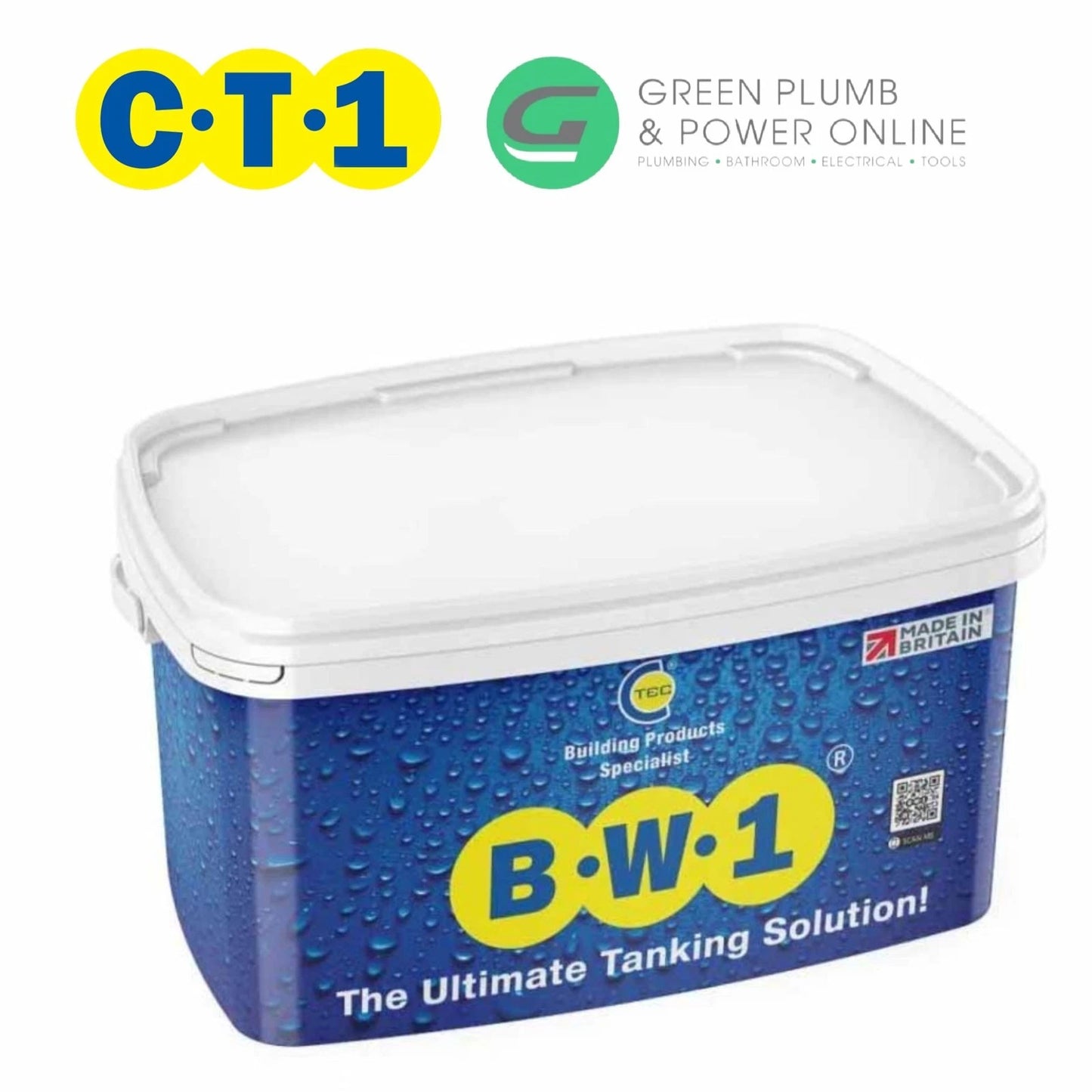 C-TEC BW1 Ultimate Bathroom Tanking Solution 5L Waterproof Membrane